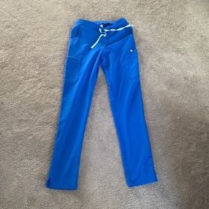 Figs Royal Blue Scrub pants